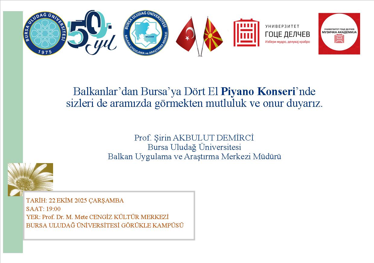  EKİM 2025 DAVETİYE MAKEDONYA TÜRKİYE DÖRT EL KONSERİ